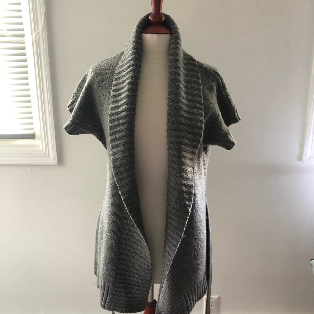 Belted cardigan